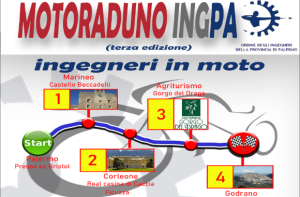 Comunicazione del Presidente – II Motoraduno Ordine ING PA – Domenica 28 Maggio ore 8.45